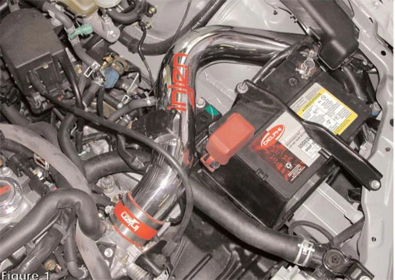Injen 03-04 Toyota Corolla 1.8L 4cyl Polished Dyno-Tuned Cold Air Intake - Image 5