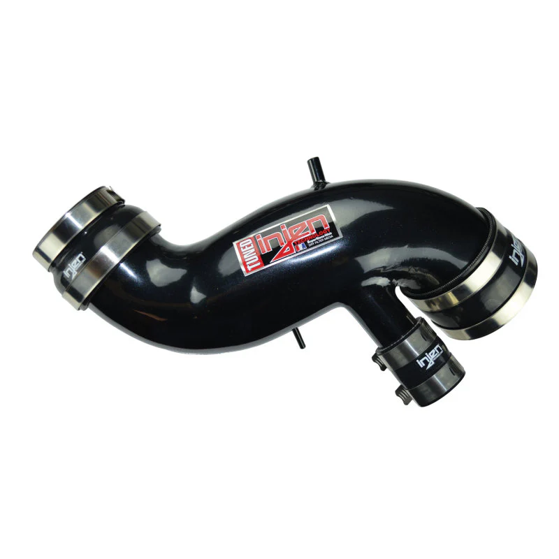 Injen 03-06 Evo 8/9/MR Cast Aluminum Intake System w/ Full Intercooler Piping Black Short Ram Intake - Image 7