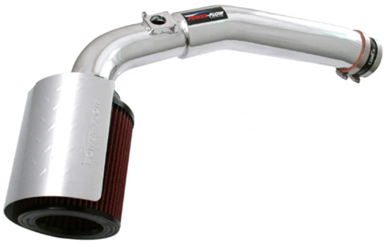 Injen 04-06 Colorado / Canyon 3.5L 5 Cyl. (incl. Diamond plate heat shield) Polished Power-Flow Air - Image 4