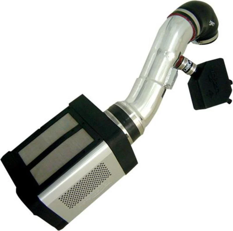 Injen 04-10 QX56 / 04-12 Armada/Titan V8 5.6L w/Power Box Polished Power-Flow Air Intake System - Image 3