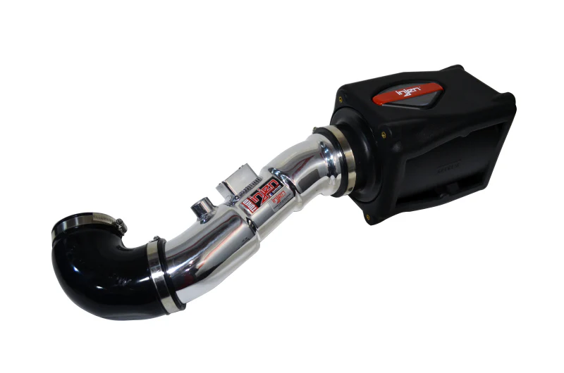 Injen 04-10 QX56 / 04-12 Armada/Titan V8 5.6L w/Power Box Polished Power-Flow Air Intake System - Image 4