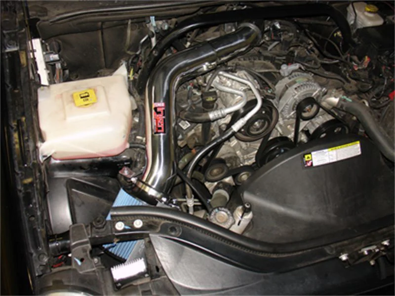 Injen 05-10 Grand Cherokee WK Wrinkle Bk Power-Flow Intake w/ MR Tech & Web Nano Fiber Dry Filter - Image 8