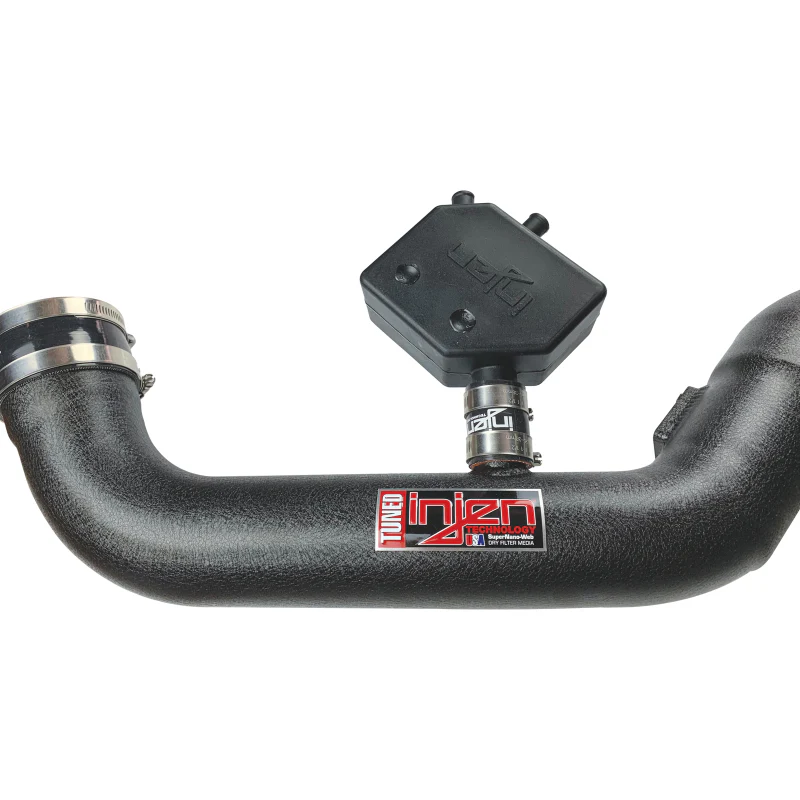 Injen 05-19 Nissan Frontier 4.L V6 w/ Power Box Wrinkle Black Power-Flow Air Intake Syst - Image 12