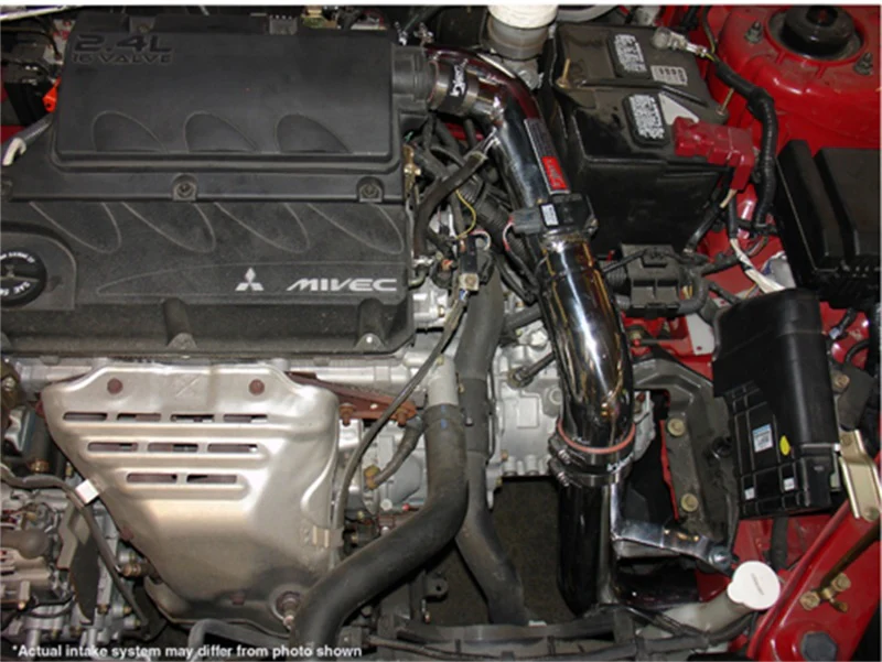 Injen 06-09 Eclipse 2.4L 4 Cyl. (Manual) Polished Cold Air Intake - Image 5