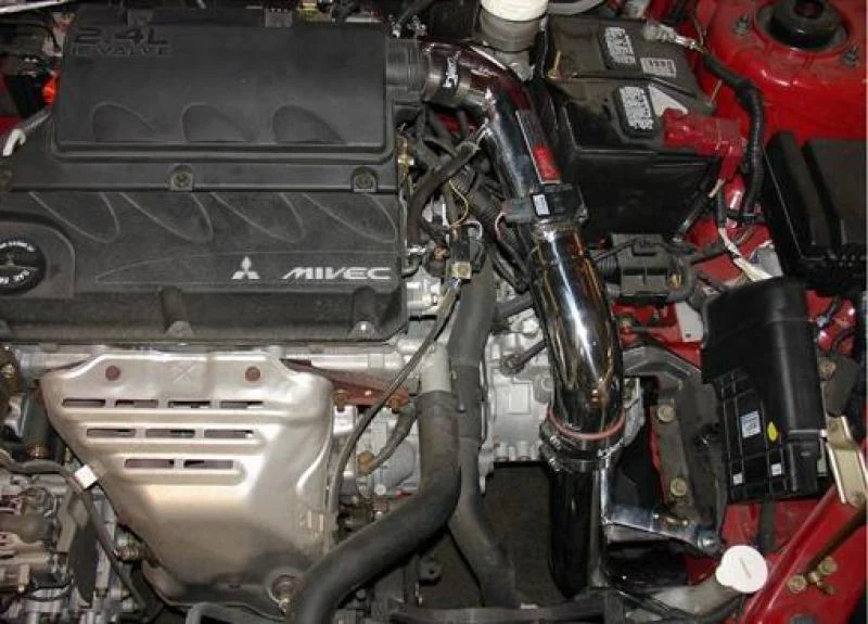 Injen 06-09 Eclipse 2.4L 4 Cyl. (Manual) Polished Cold Air Intake - Image 6