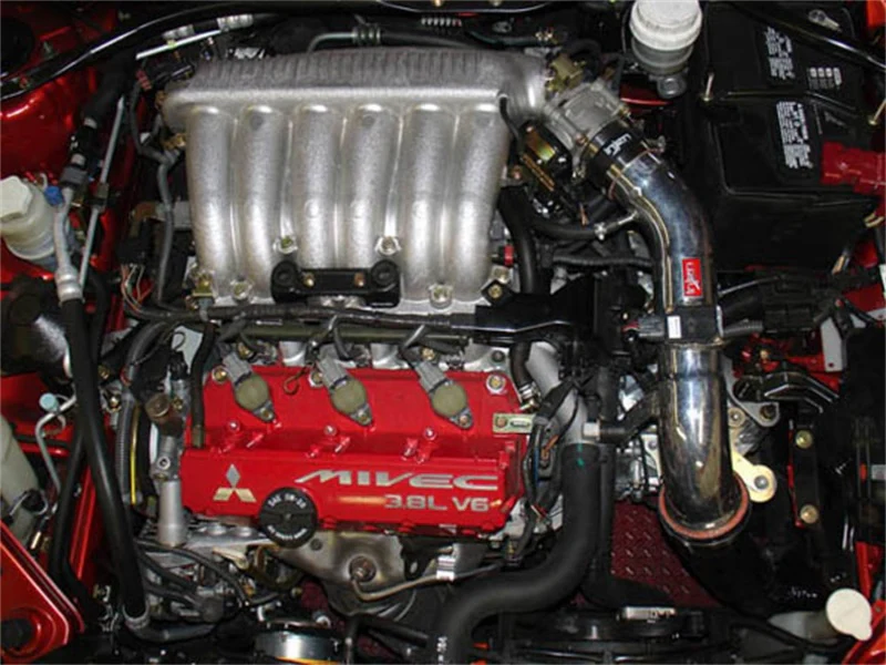 Injen 06-09 Eclipse 3.8L V6 Polished Cold Air Intake - Image 6