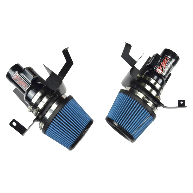 Injen 07-08 350Z 3.5L V6  Air Fusion and Air Horns Black Short Ram Intake - Image 3