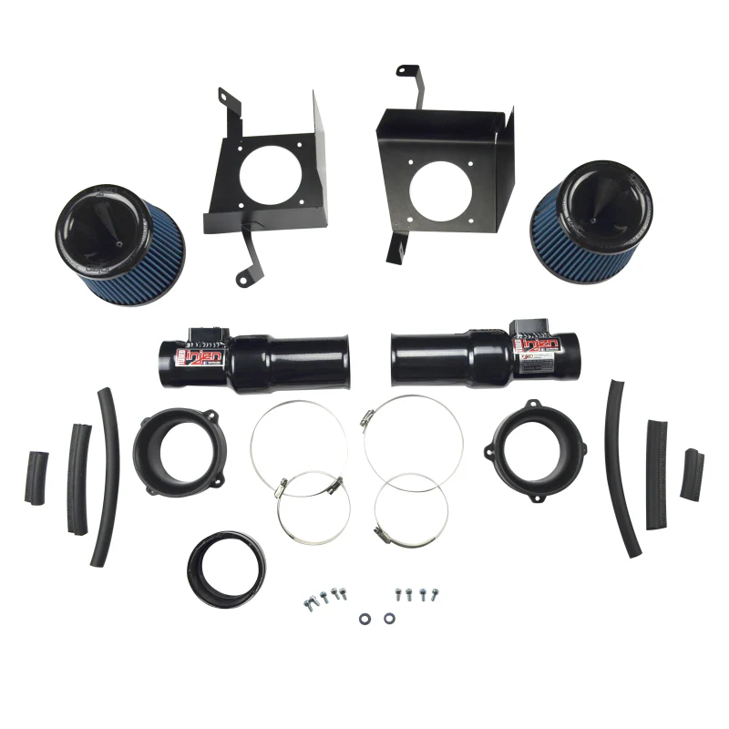 Injen 07-08 350Z 3.5L V6  Air Fusion and Air Horns Black Short Ram Intake - Image 5
