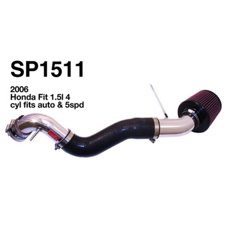 Injen 07-08 Fit 1.5L 4 Cyl. Polished Cold Air Intake - Image 3