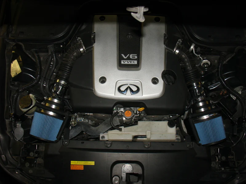 Injen 07-08 G35 4Dr 3.5L/08-13 G37/G37 IPL 2Dr 3.7L/09-13 G37 4Dr 3.7L V6 Black Short Ram Intake - Image 5
