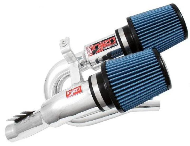Injen 07-09 335i E92 / 08-09 135i E82 3.0L L6 Twin intake Polished Short Ram Intake - Image 2