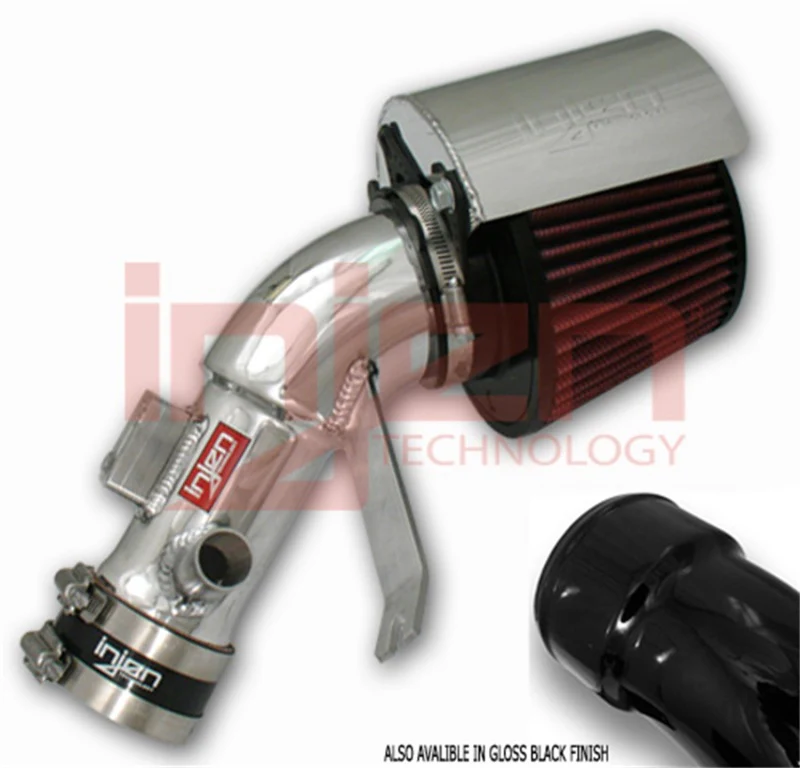 Injen 07-09 Altima 3.5L V6 Coupe & Sedan w/ Heat Shield Polished Short Ram Intake - Image 5