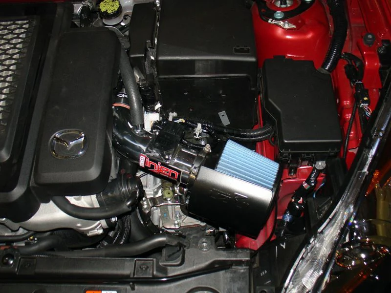 Injen 07-10 MazdaSpeed 3 2.3L 4cyl Turbo Black Short Ram Intake - Image 6
