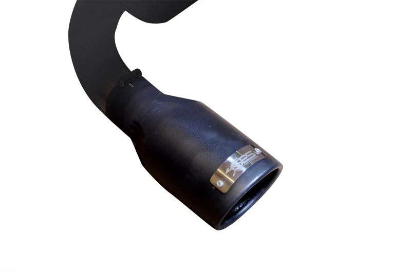Injen 07-17 Jeep Wrangler JK 3.6L/3.8L 63mm Stealth Black Axle-back Exhaust w/ 4in Black Tips - Image 9
