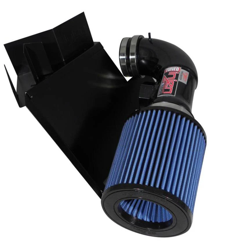 Injen 08-09 128i E82 / 07-09 328i E92 / 2006 330i E92 3.0L 6 Cyl. (Includes Heat Shield) Black Short - Image 3