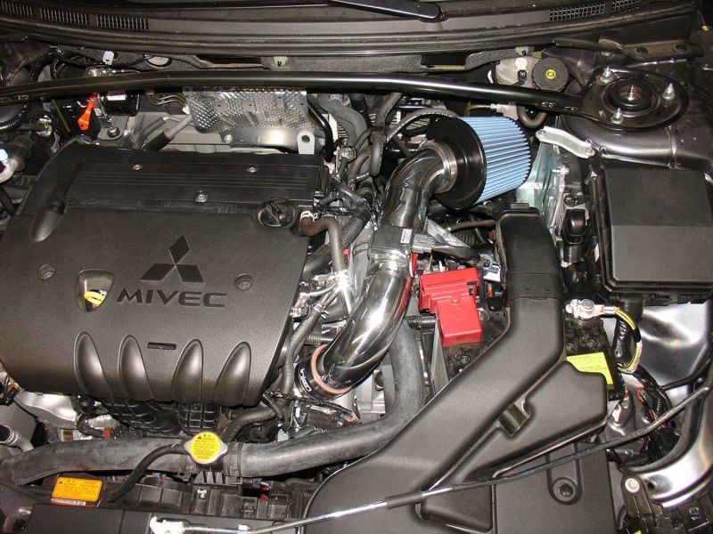 Injen 08-13 Lancer/Outlander Sport 2.0L 4 Cyl. Polished Short Ram Intake w/ MR Tech/Air Fusion - Image 7