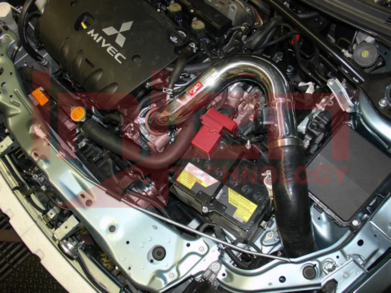 Injen 08-14 Mitsubishi Lancer 2.0L Non Turbo 4 Cyl. Black Cold Air Intake - Image 5