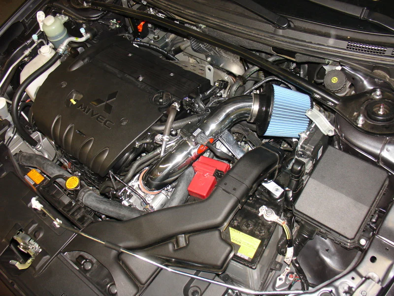 Injen 09-11 Mitsubishi Lancer GTS 2.4L 4 cyl Polished Tuned Air Intake - Image 5