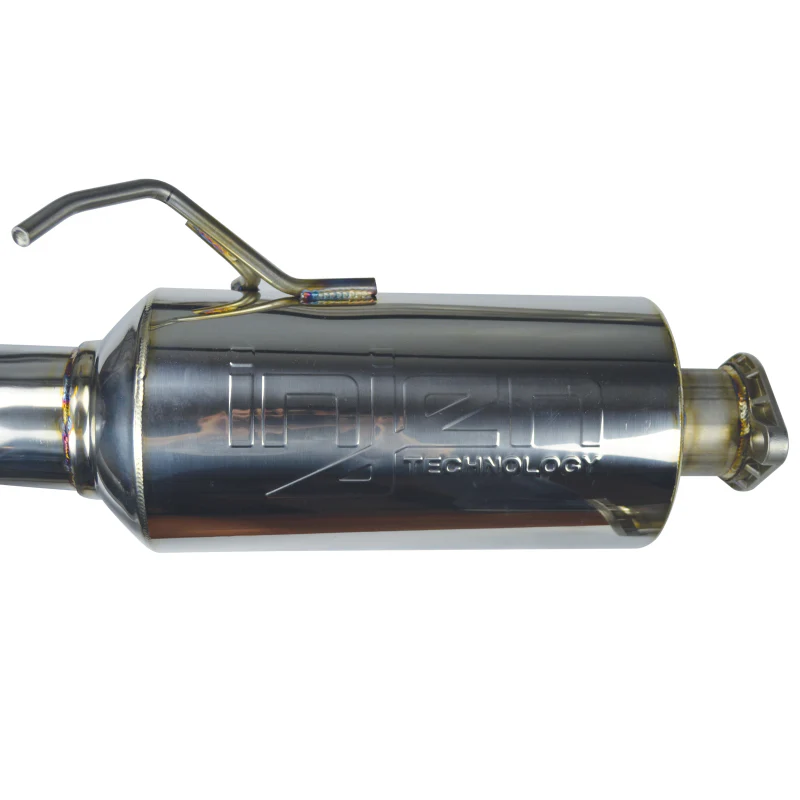Injen 10-13 Hyundai Genesis Coupe 2.0L(t) 4cyl SS Exhaust w/ 76mm Y-Pipe Resonator/Molded SS Flanges - Image 7