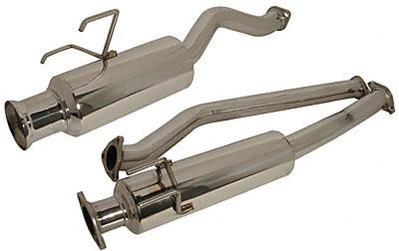 Injen 11-17 Nissan Juke 1.6L 4cyl Turbo FWD ONLY (incl Nismo) SS Cat-Back Exhaust - Image 3