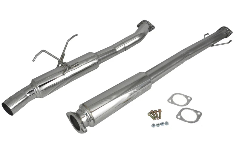 Injen 11-17 Nissan Juke (incl Nismo) 3 Polished Stainless Steel Full Catback Exhaust - Image 2