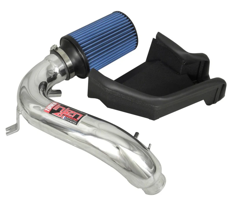 Injen 12-13 Fiat 500 Abarth 1.4L(t) Polished Short Ram Intake w/ MR Tech & Heat Shield - Image 2