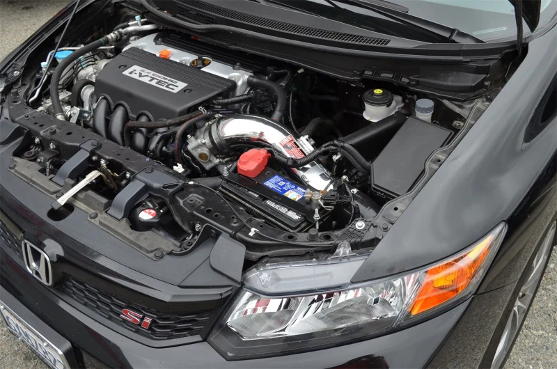 Injen 12-15 Honda Civic Si 9th Gen/13-15 Acura ILX 2.4L 4 Cyl Black True Cold Air Intake w/ MR Tech - Image 3