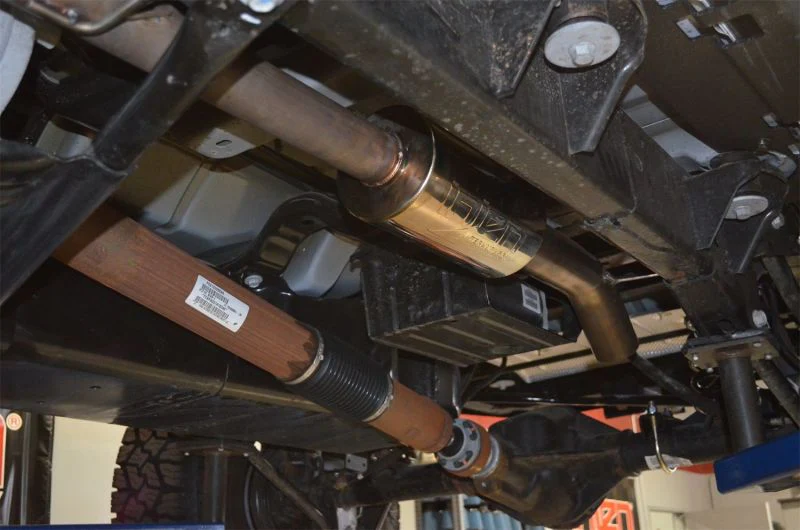 Injen 12-18 Jeep Wrangler 4 Door Models Only Cat-Back Stainless Steel Exhaust - Image 4