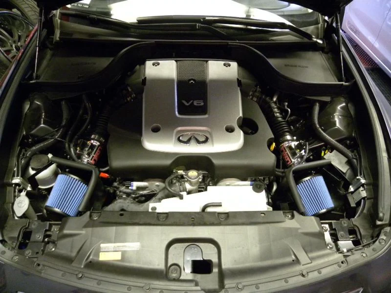 Injen 12 Infiniti G25 2.5L V6 Dual Polished Short Ram Intake w/ MR Technology - Image 6