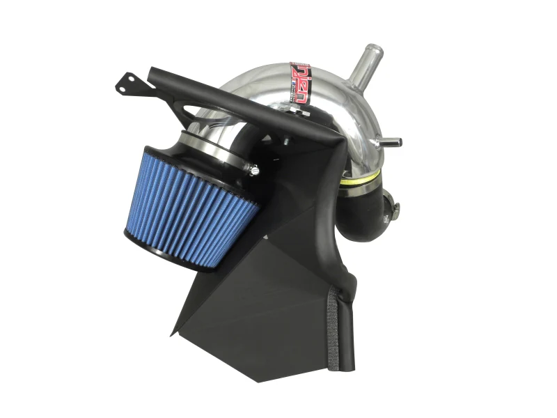 Injen 13-14 Hyundai Genesis Coupe 2.0L 4cyl Turbo GDI Polished Short Ram Intake w/ Heat Shield - Image 2