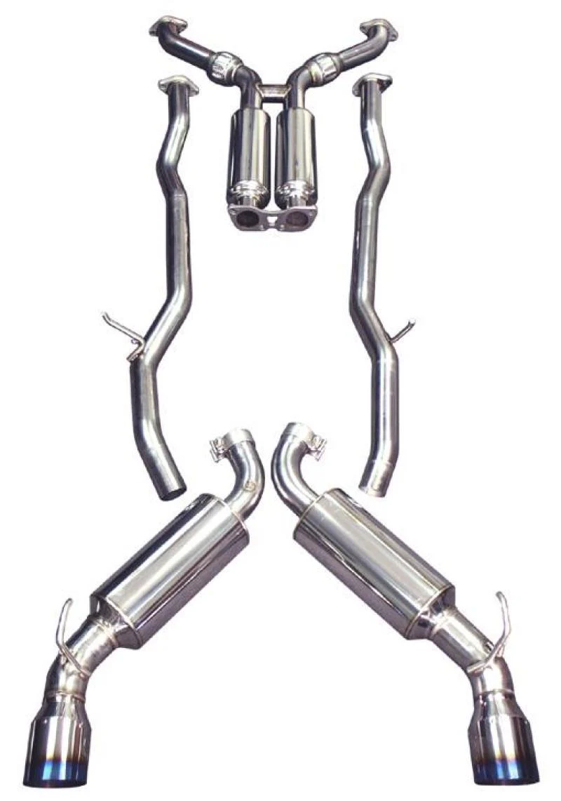 Injen 13--19 Ford Focus ST 2.0L (t) 3.00in Cat-Back Stainless Steel Exhaust System w/Titanium Tip - Image 2