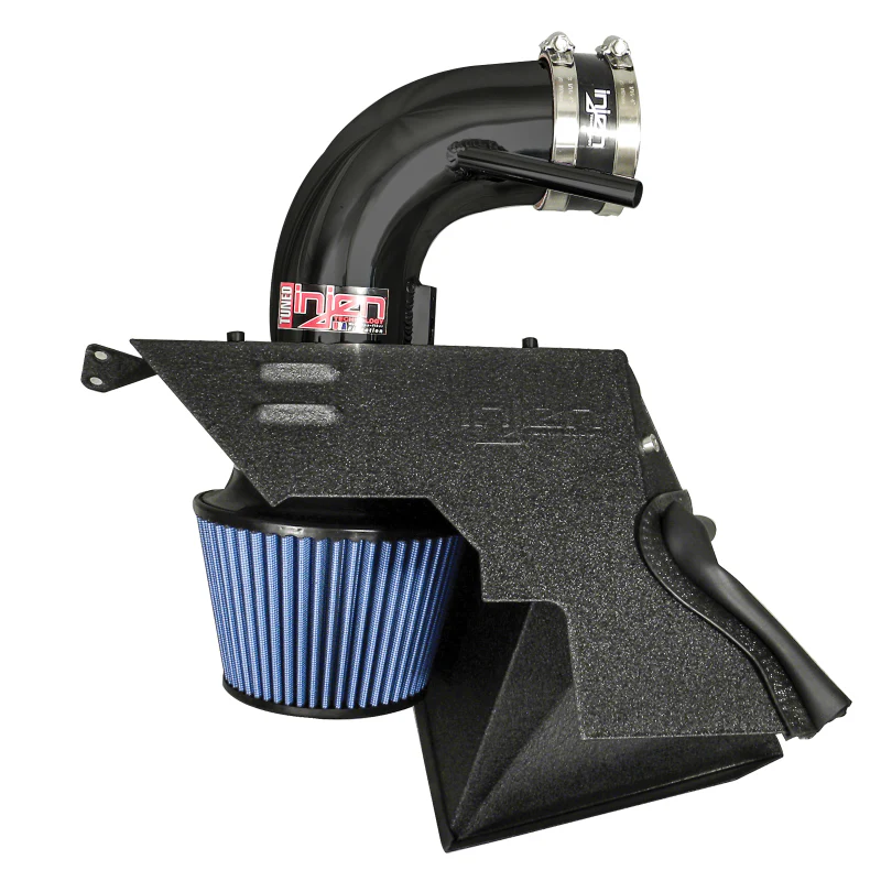 Injen 13 Hyundai Genesis Coupe  3.8L V6 Black Short Ram Intake w/ Heat Shield & Cover - Image 2