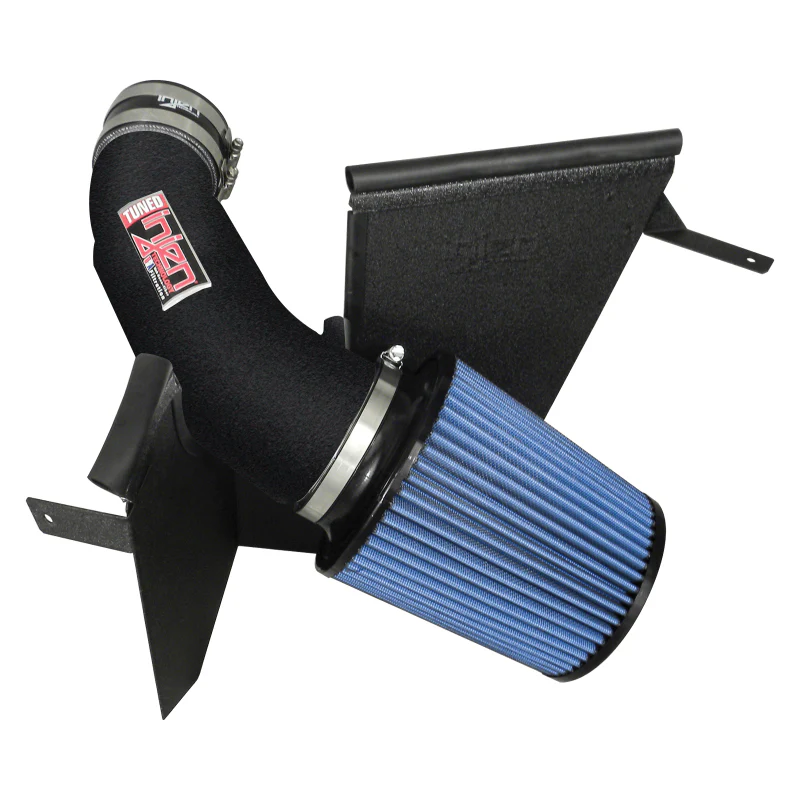 Injen 13 Jeep Grand Cherokee SRT-8 6.4L V8 Wrinkle Black Short Ram Intake w/ Heat Shield - Image 2