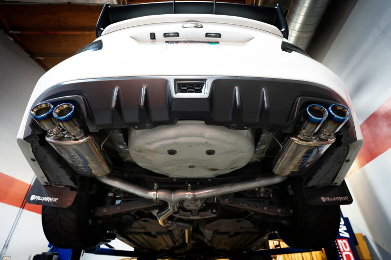 Injen 15-20 Subaru STI Cat Back Exhaust w/ Quad Titanium Tips - Image 2