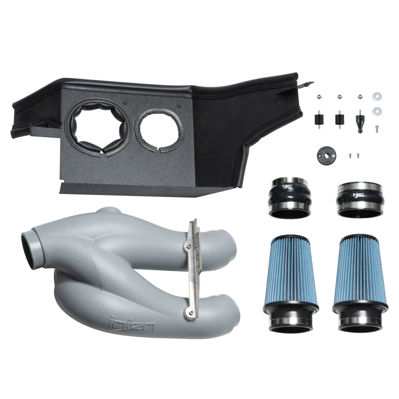Injen 15-25 Ford F150 / 18-24 Ford Expedition Cement Grey Power-Flow Air Intake System - Image 6
