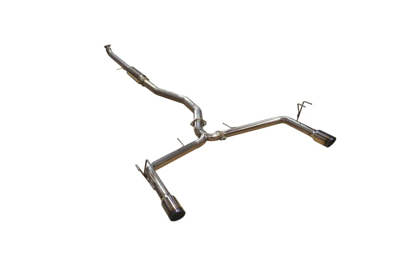 Injen 16-20 Honda Civic 1.5L Turbo 4Cyl (Sedan) 63mm SS Cat-Back Exhaust w/ Dual Burnt Titanium Tips - Image 2