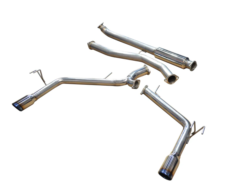 Injen 16-20 Honda Civic 1.5L Turbo 4Cyl (Sedan) 63mm SS Cat-Back Exhaust w/ Dual Burnt Titanium Tips - Image 5