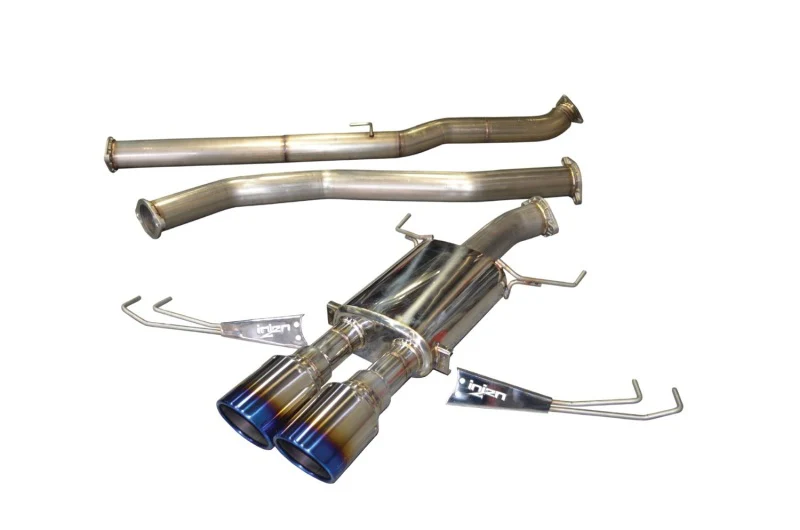 Injen 17-19 Honda Civic Type-R 3in SS Cat-Back Exhaust w/ Dual Burnt Titanium Tips - Image 8