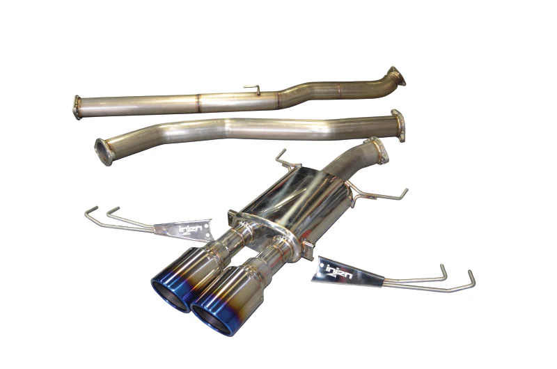 Injen 17-19 Honda Civic Type-R 3in SS Cat-Back Exhaust w/ Dual Burnt Titanium Tips - Image 9