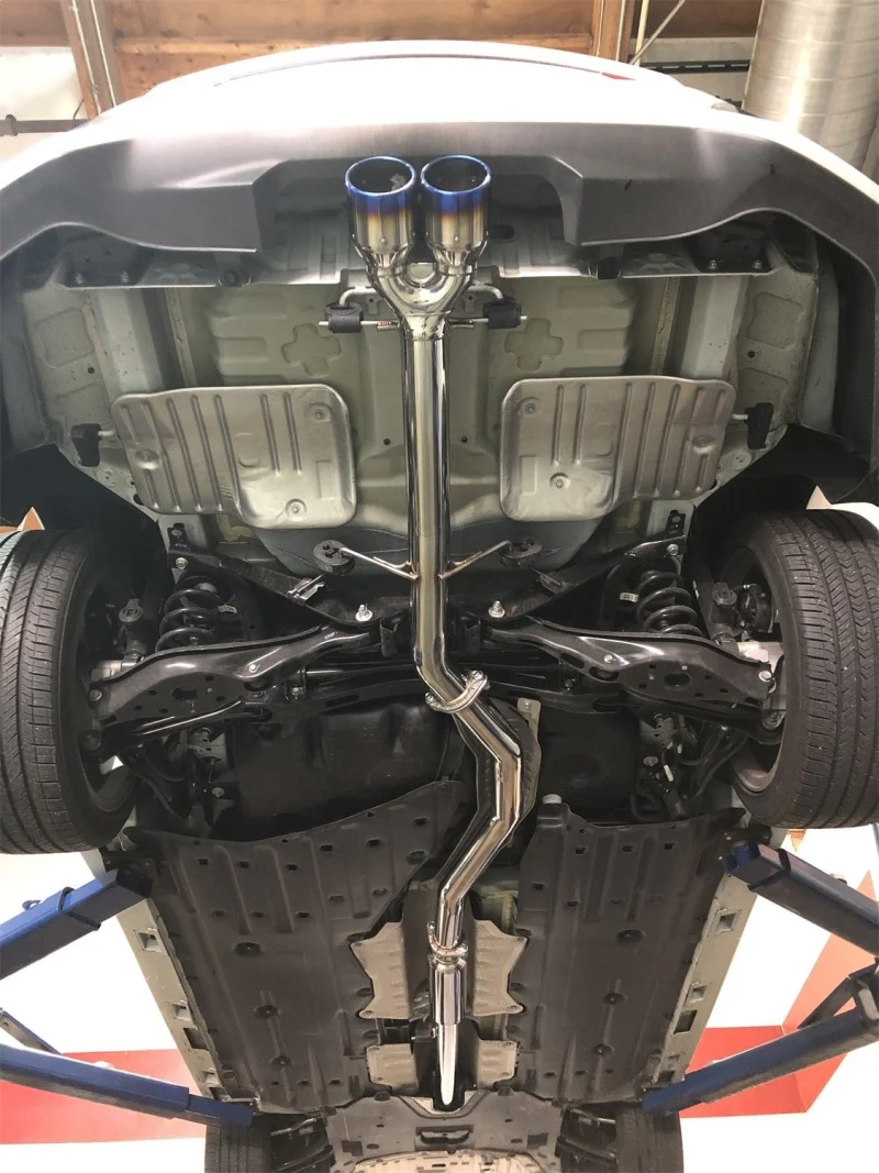 Injen 17-20 Honda Civic Si 1.5L Turbo (Sedan Only) 3in Cat-Back Stainless Steel Exhaust - Image 3