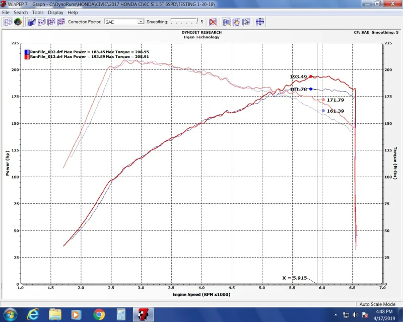 Injen 17-20 Honda Civic Si 1.5L Turbo (Sedan Only) 3in Cat-Back Stainless Steel Exhaust - Image 9