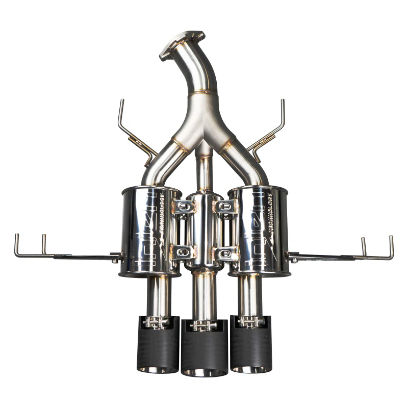 Injen 17-20 Honda Civic Type R 2.0L Turbo 3in 304SS Cat-Back Exhaust - Image 3