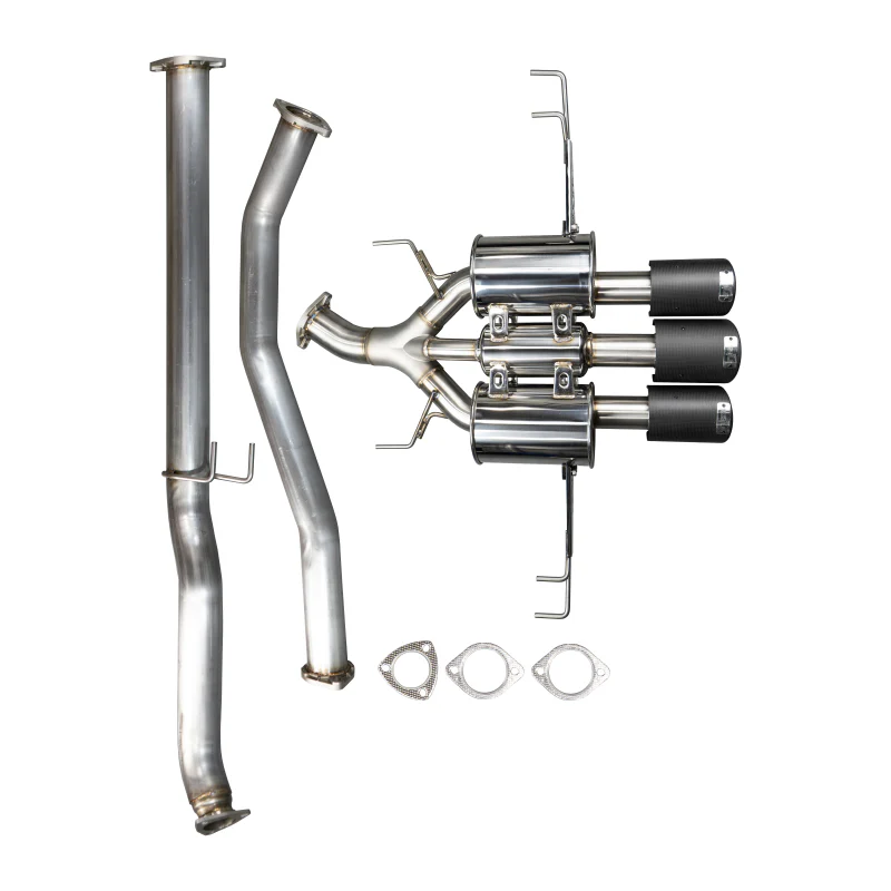 Injen 17-20 Honda Civic Type R 2.0L Turbo 3in 304SS Cat-Back Exhaust - Image 4