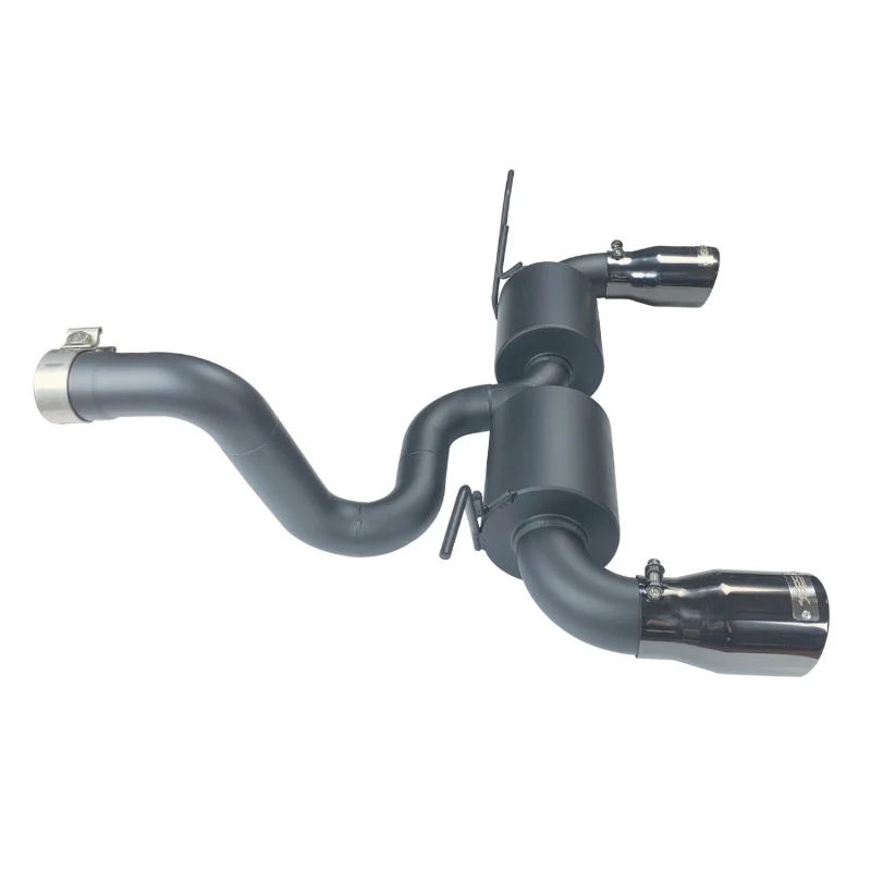 Injen 18-20 Jeep Wrangler JL L4-2.0L Turbo / V6-3.6L SS Axle-back Exhaust - Black - Image 8