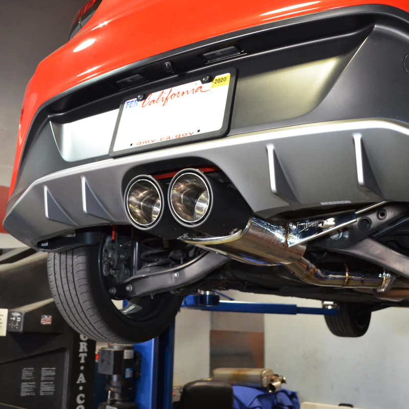 Injen 19-21 Hyundai Veloster L4 1.6L Turbo Performance Stainless Steel Axle Back Exhaust System - Image 6