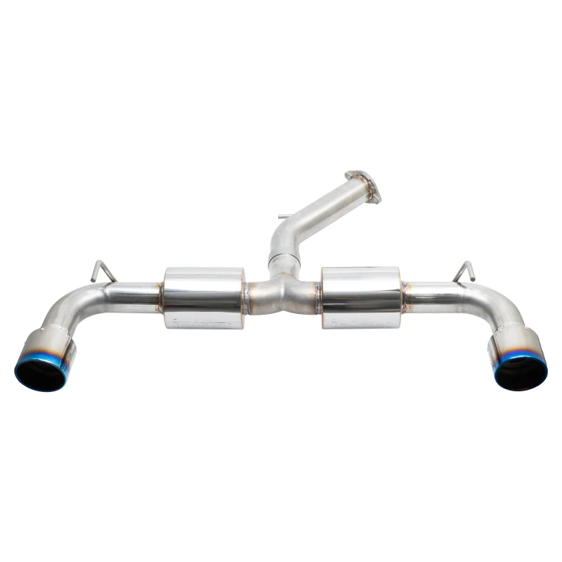 Injen 19-22 Hyundai Veloster N L4 2.0L Turbo Performance SS Axle Back Exhaust System - Burnt Ti Tips - Image 4