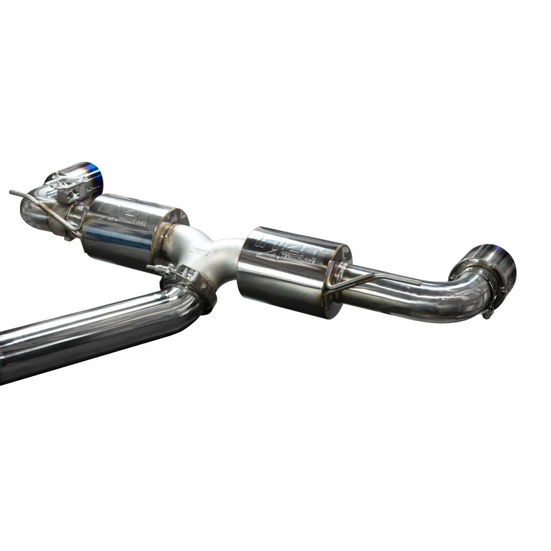 Injen 20-21 Toyota Supra 3.0L Turbo 6cyl SS Cat-Back Exhaust w/ Burnt Tips - Image 4