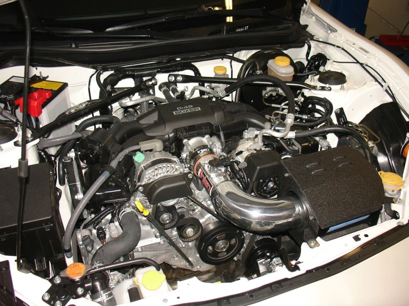 Injen 2013+ Subaru BRZ 2.0L Wrinkle Black Short Ram Intake w/ MR Tech/Air Fusion - Image 7