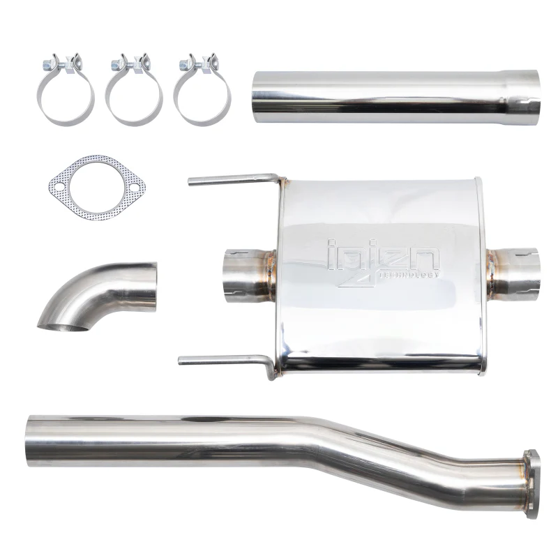 Injen 2016+ Toyota Tacoma L4 2.7L / V6 3.5L Stainless Steel High-Tuck Cat-Back Exhaust System - Image 3