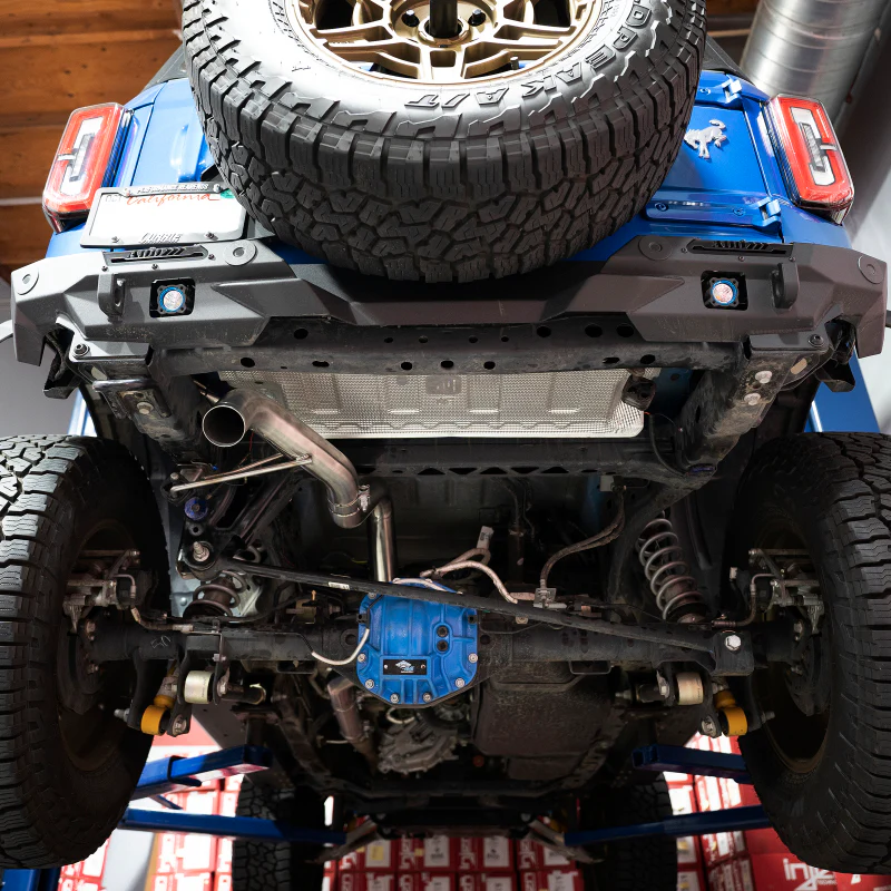 Injen 21-22 Ford Bronco L4-2.3L Turbo/V6-2.7L Twin Turbo SS Race Series Cat-Back Exhaust - Image 3